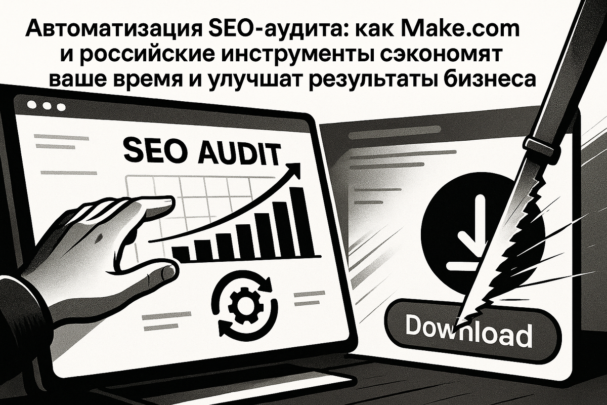    Автоматизация SEO-аудита сайта: Make.com и российские инструменты Цезариум