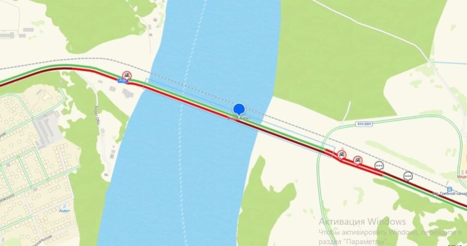    ДТП на Старом мосту. Источник: 2ГИС