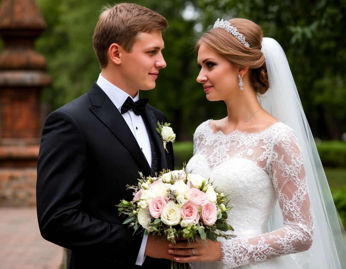 Свадебные фото, первые в новом семейном альбобе