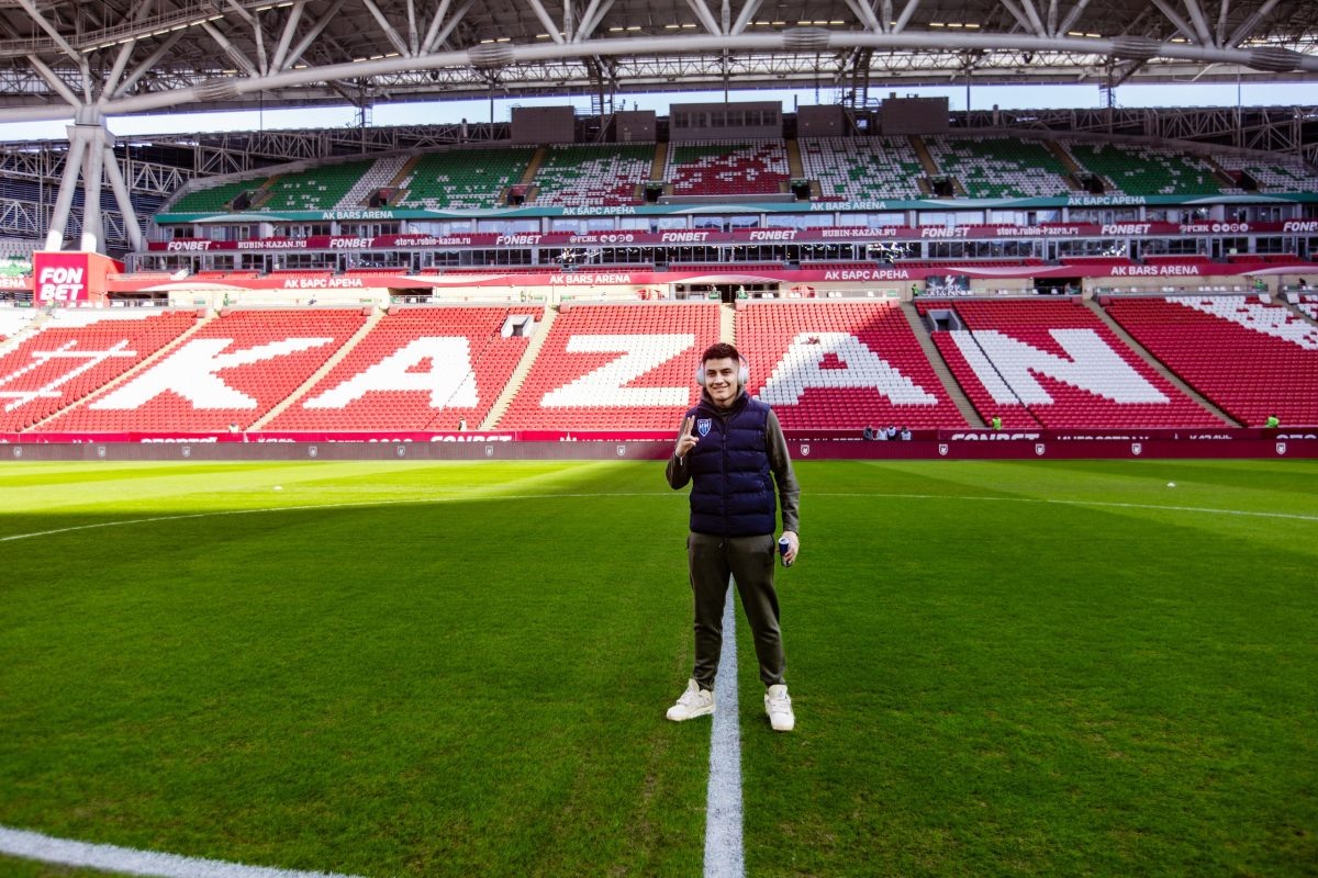    Официально стадион в Казани является резервным для ФК \