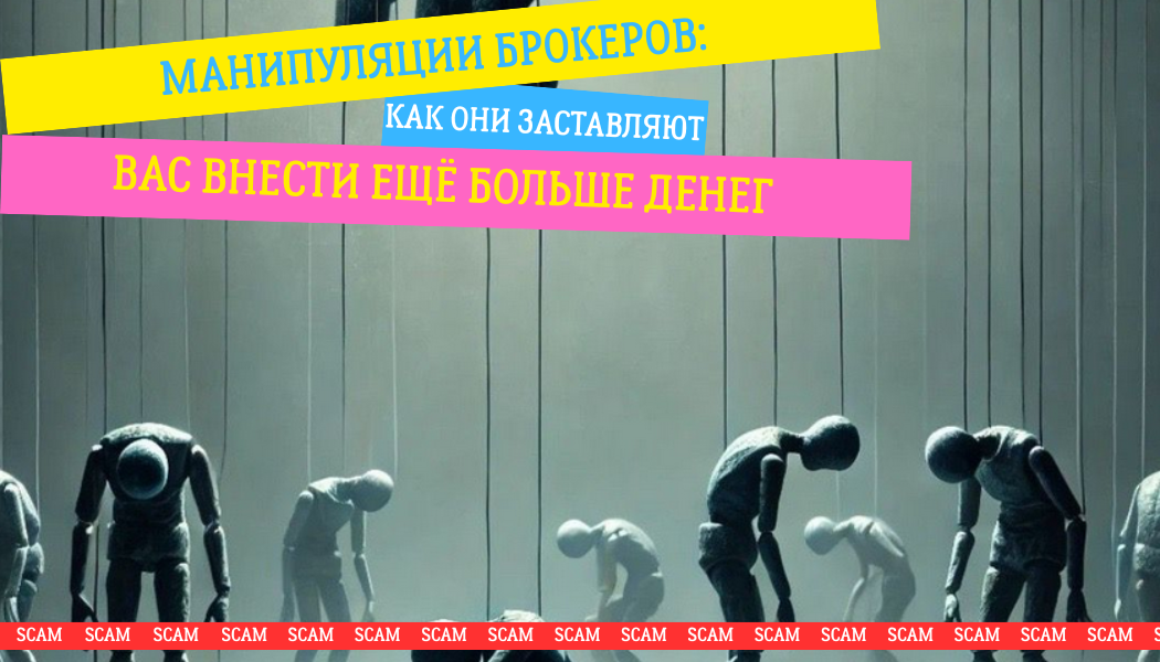 Манипуляции брокеров: как они заставляют вас внести ещё больше денег
