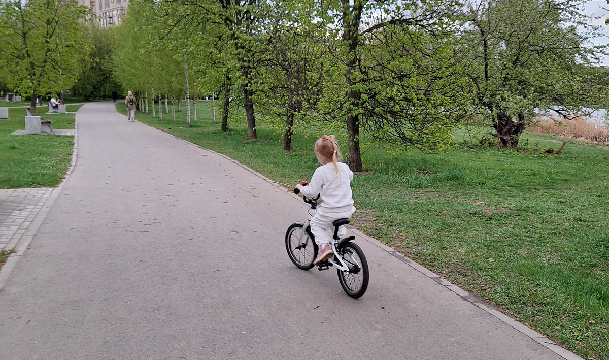 Наш первый велосипед