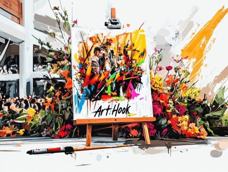    Художник на свадьбу: как создать уникальное искусство и не разориться на цене? Art-Hook.Ru