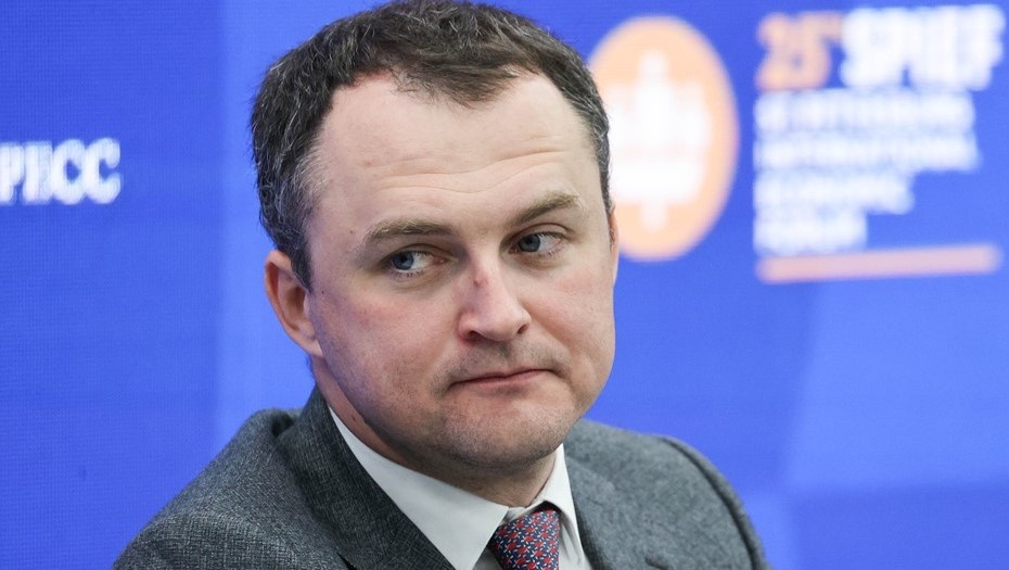    Член правления ВТБ Виталий Сергейчук на ПМЭФ Автор фото: ТАСС