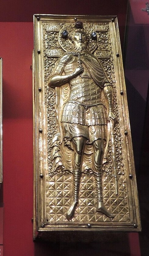    Ковчег для мощей св. Федора Стратилата. Москва, мастерские Кремля, 1598. Фото: commons.wikimedia.org