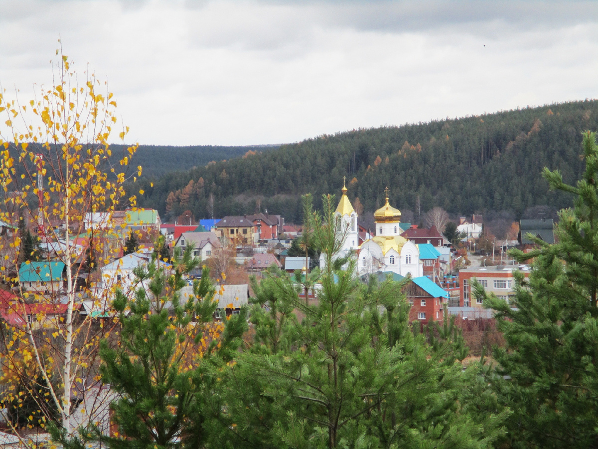 Старопышминск. Вид со смотровой площадки