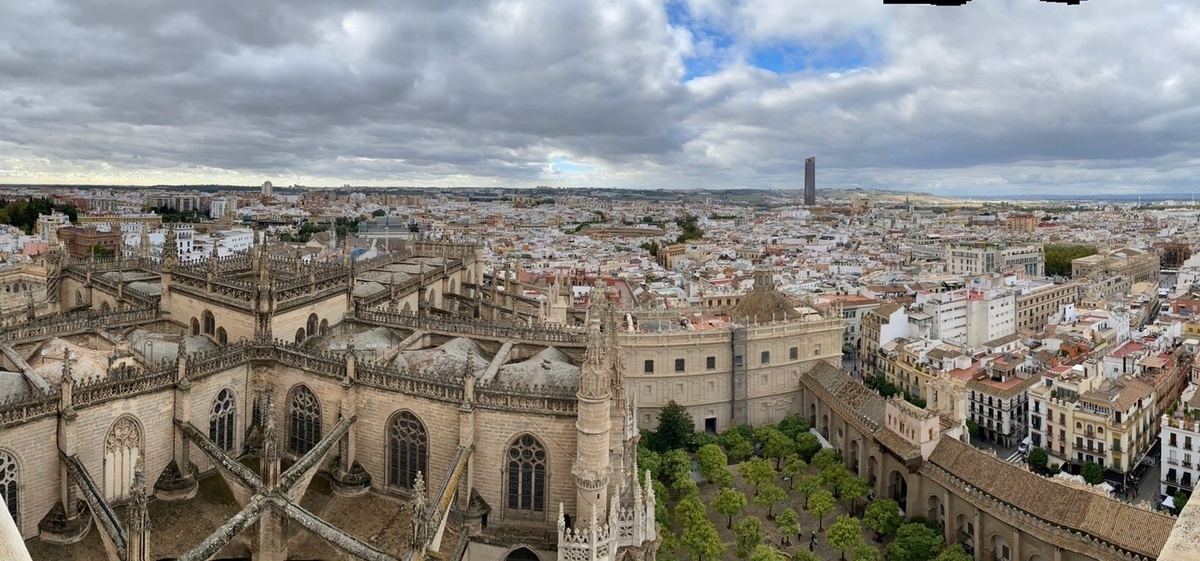 Севилья. Испания. Вид на город