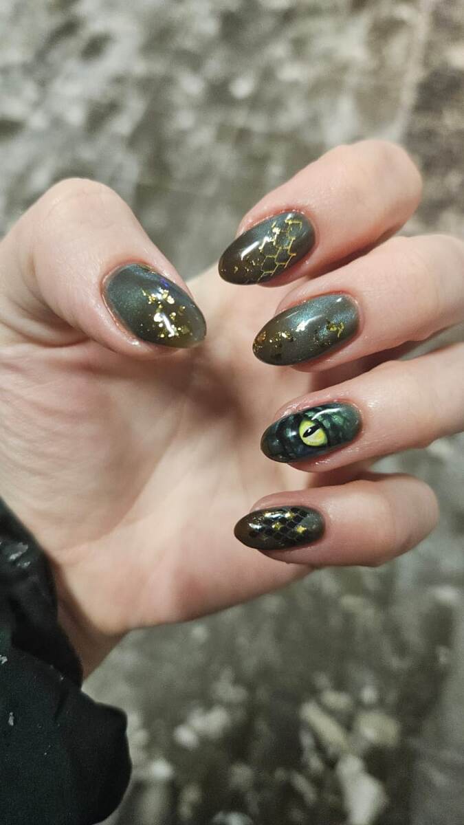 Мои новогодние ногти