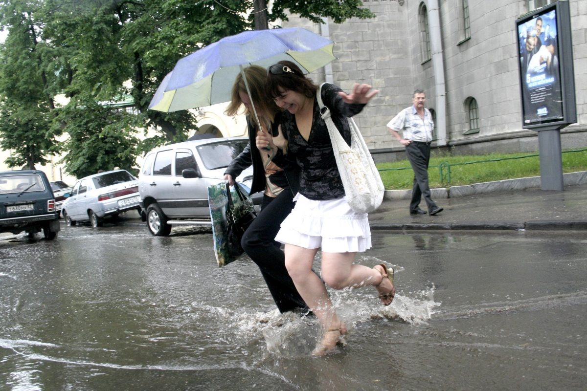    Ливни накроют регион после обеда 20 июня