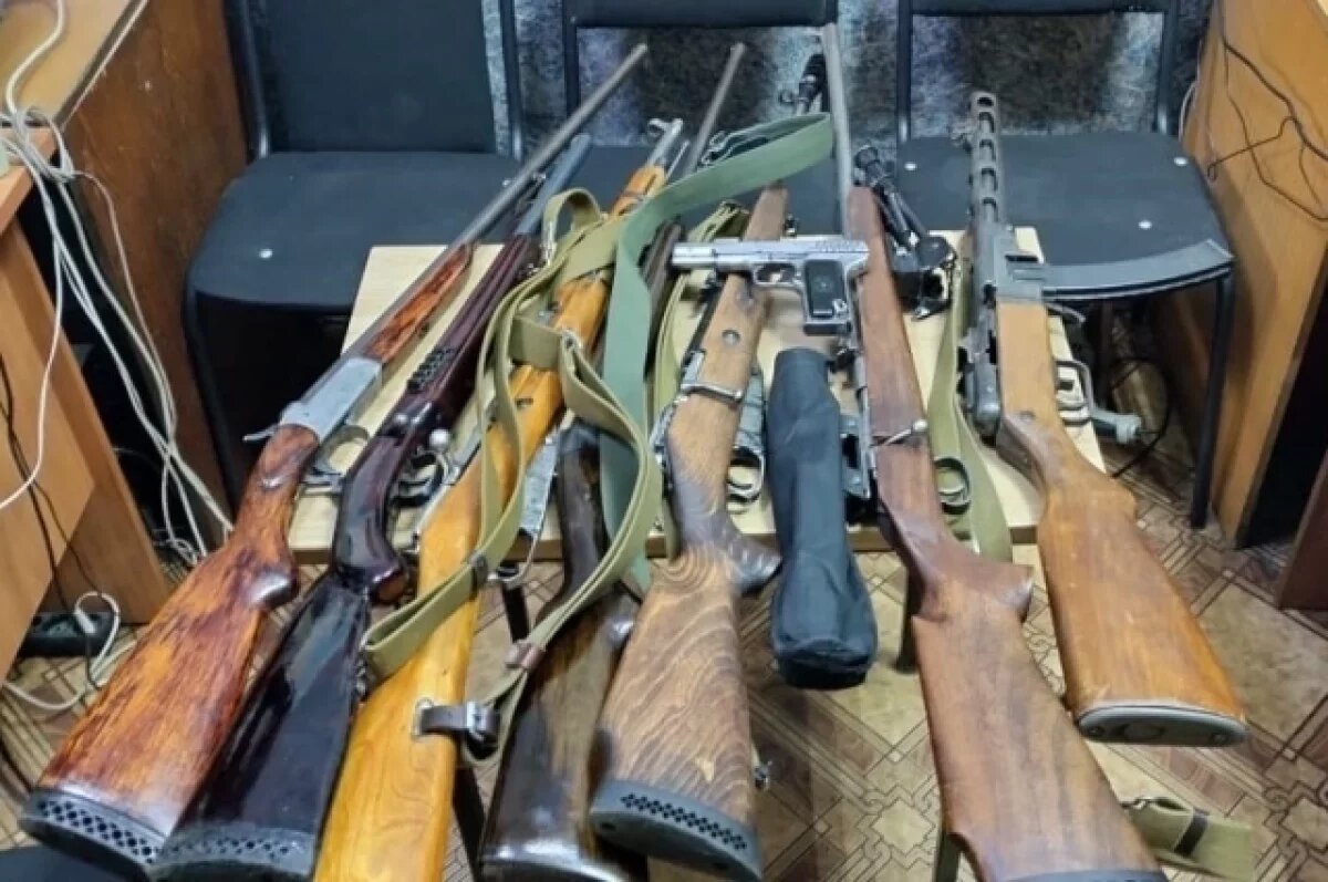    В Брянской области в ходе операции «Арсенал» изъяли восемь единиц оружия