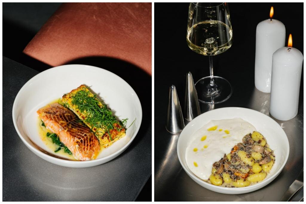 Блюда в кафе Svet