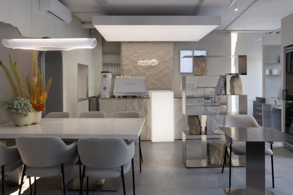 Интерьер кафе Svet