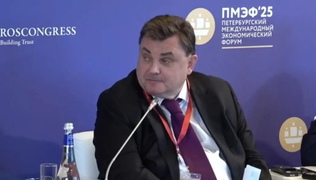    Константин Чуйченко. Фото: скриншот из трансляции деловой программы ПМЭФ-2025.