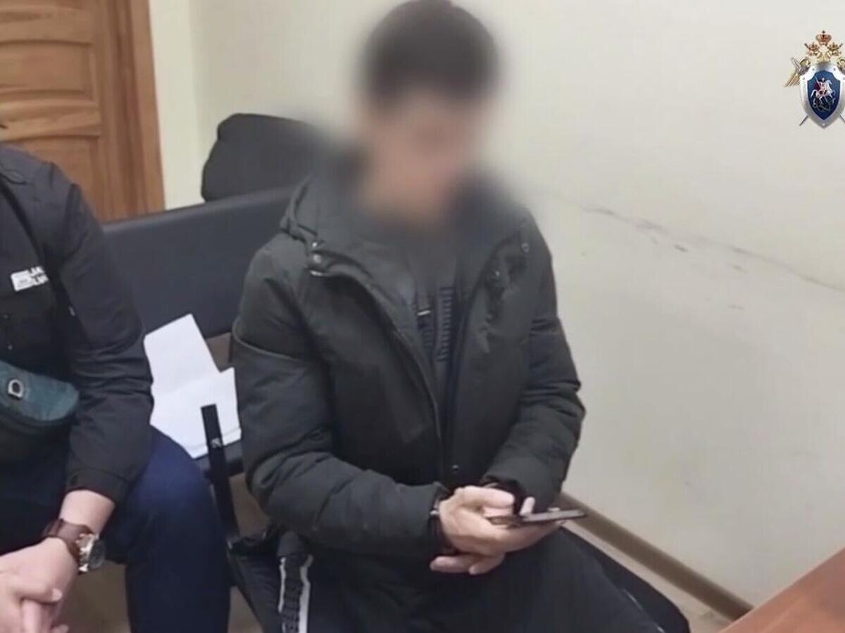    Участник группы треш-блогеров, который нападал на прохожих в Петербурге© Питерский Следком/Telegram