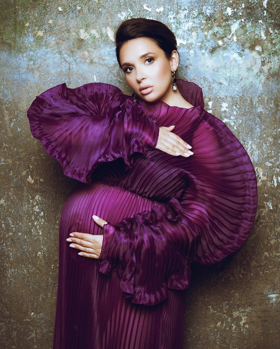    Ольга Дибцева во время беременностиФото: Екатерина Починалова