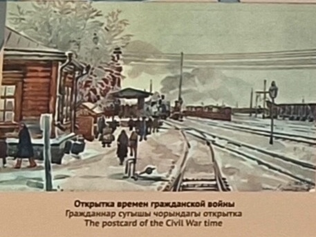 Из представленного в музее гражданской войны в Свияжске