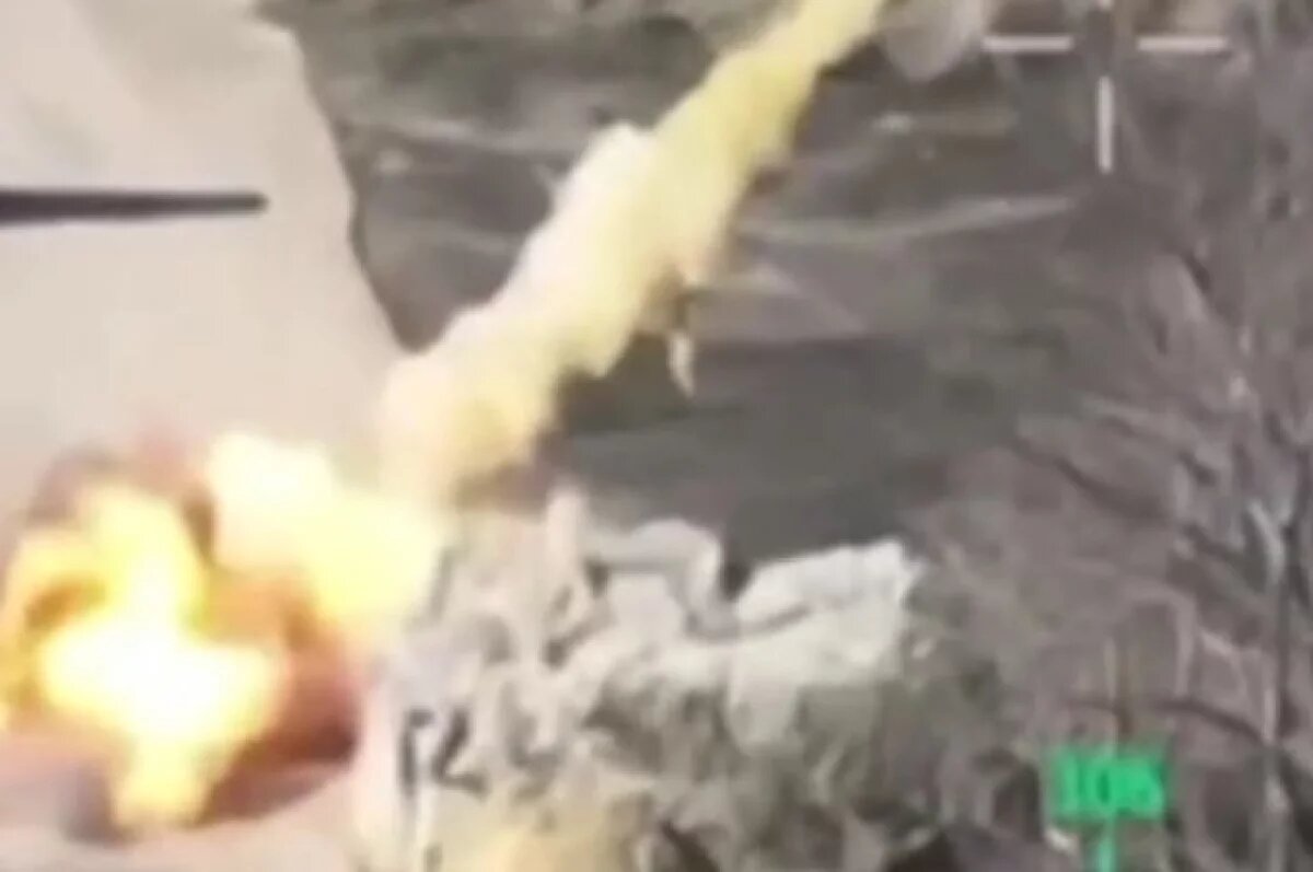    Удар по опорнику ВСУ.