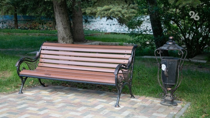    На Ставрополье по программе «Формирование комфортной городской среды» нацпроекта «Инфраструктура для жизни» благоустраивают территории и объекты Фото: Валерия Алтухова / / ИА «Победа26»