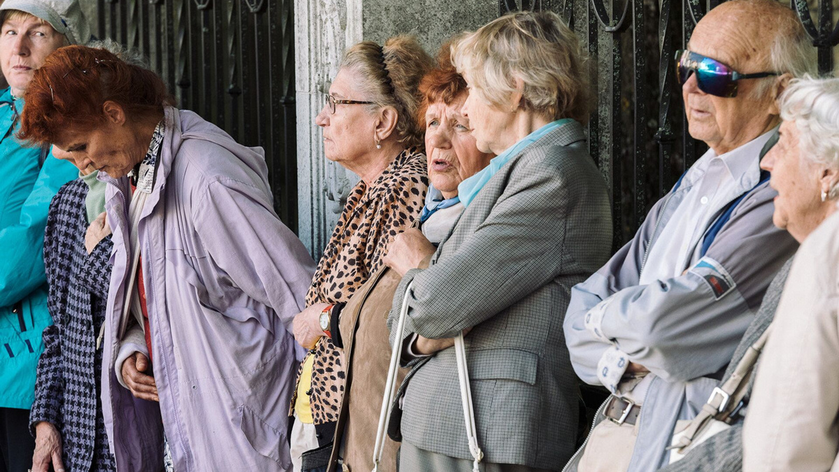 Численность женщин вдвое превышает количество мужчин на пенсии