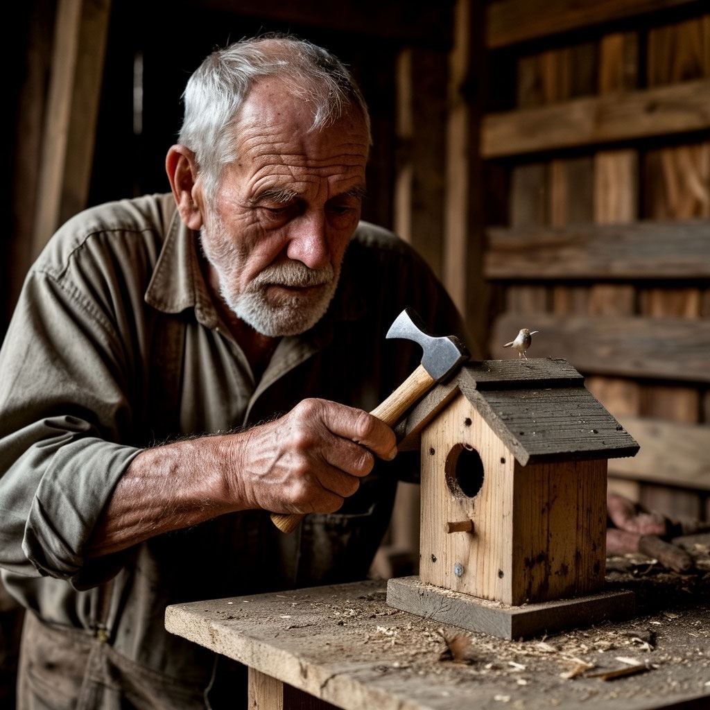 Сосед с молотком 