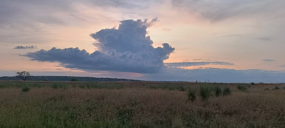 Тучка мимо пролетала