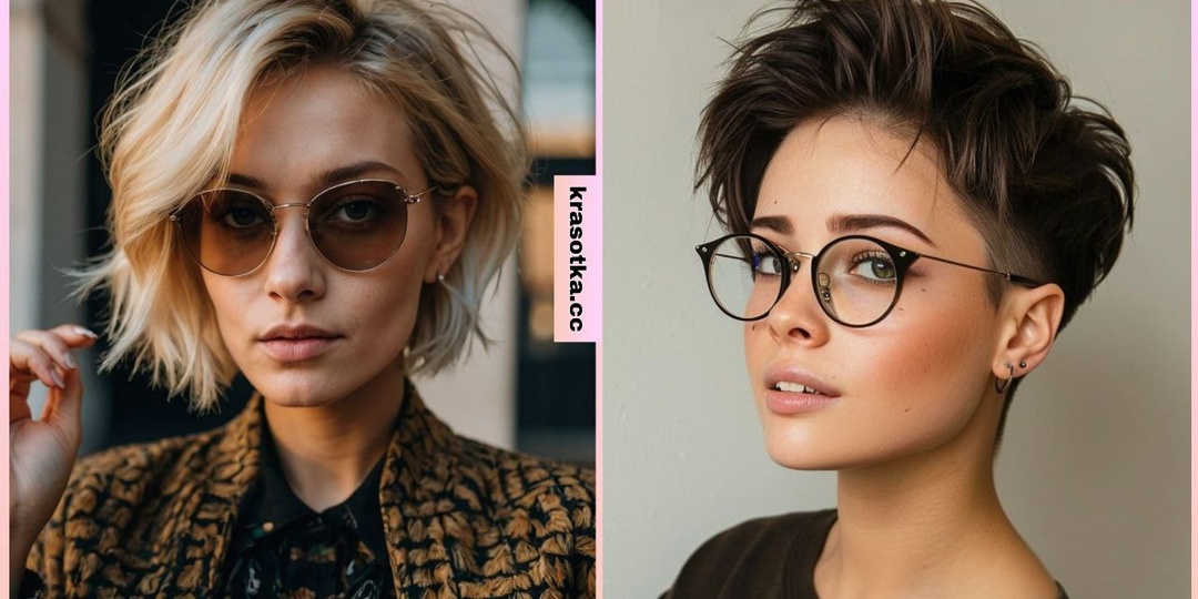 Вдохновляющие короткие стрижки для женщин в очках: 40+ стильных примеров на 2025 год