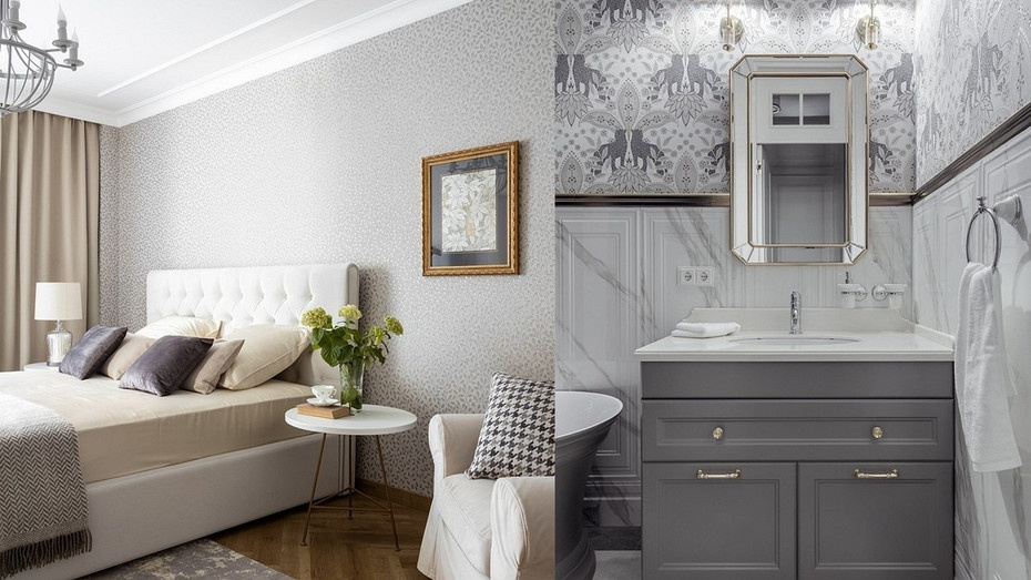 Слева проект Эллы Богуж. Справа проект Анастасии Меньшонковой