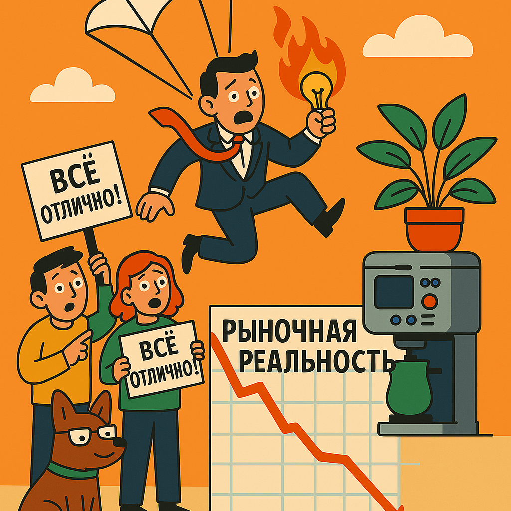 Если вы провели глубинный маркетинговый анализ путём опроса пятерых знакомых, троих родственников и своей собаки — поздравляю, вы только что убедили себя в чём угодно