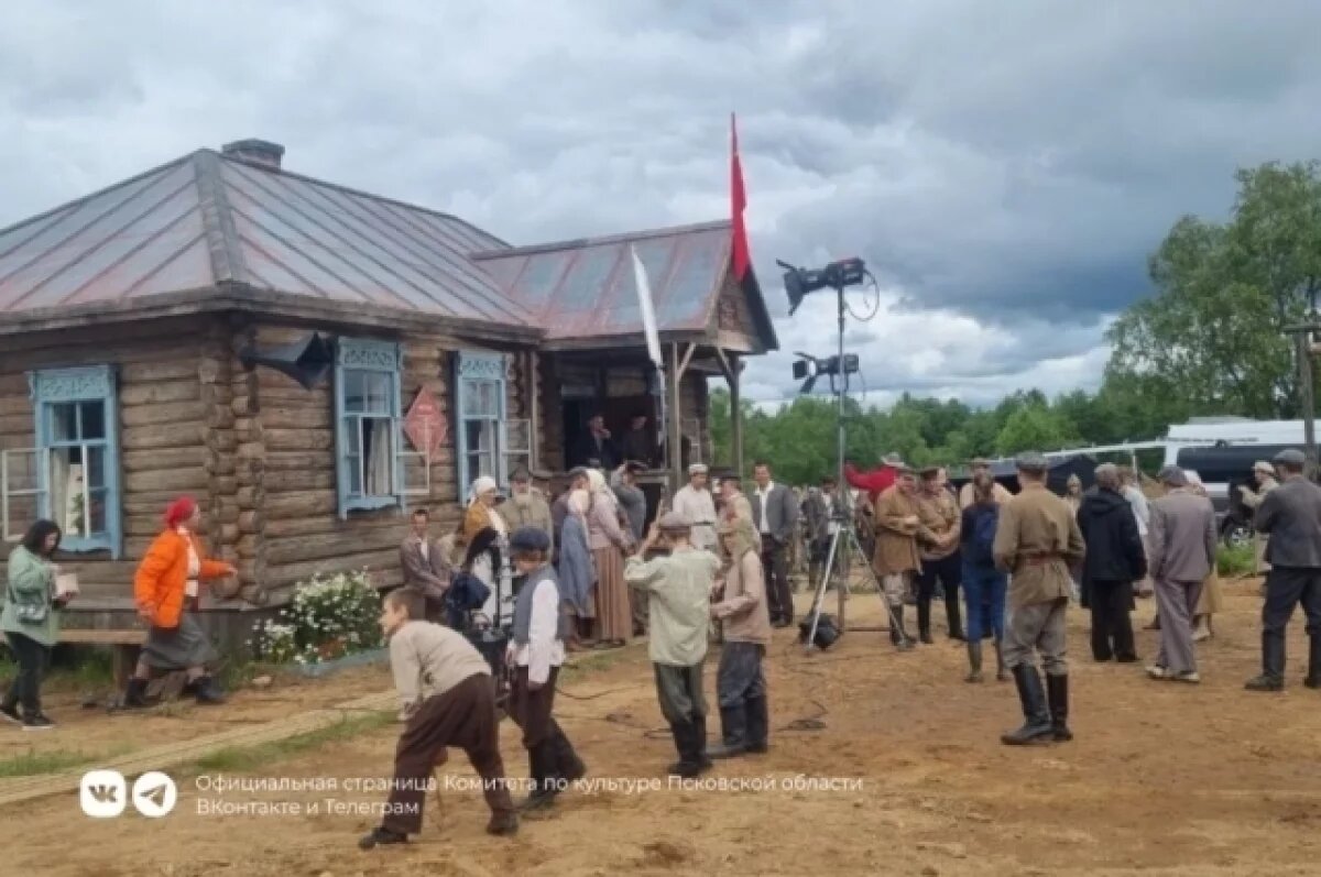    Под Псковом снимают финальный летний блок фильма «Семь верст до рассвета»