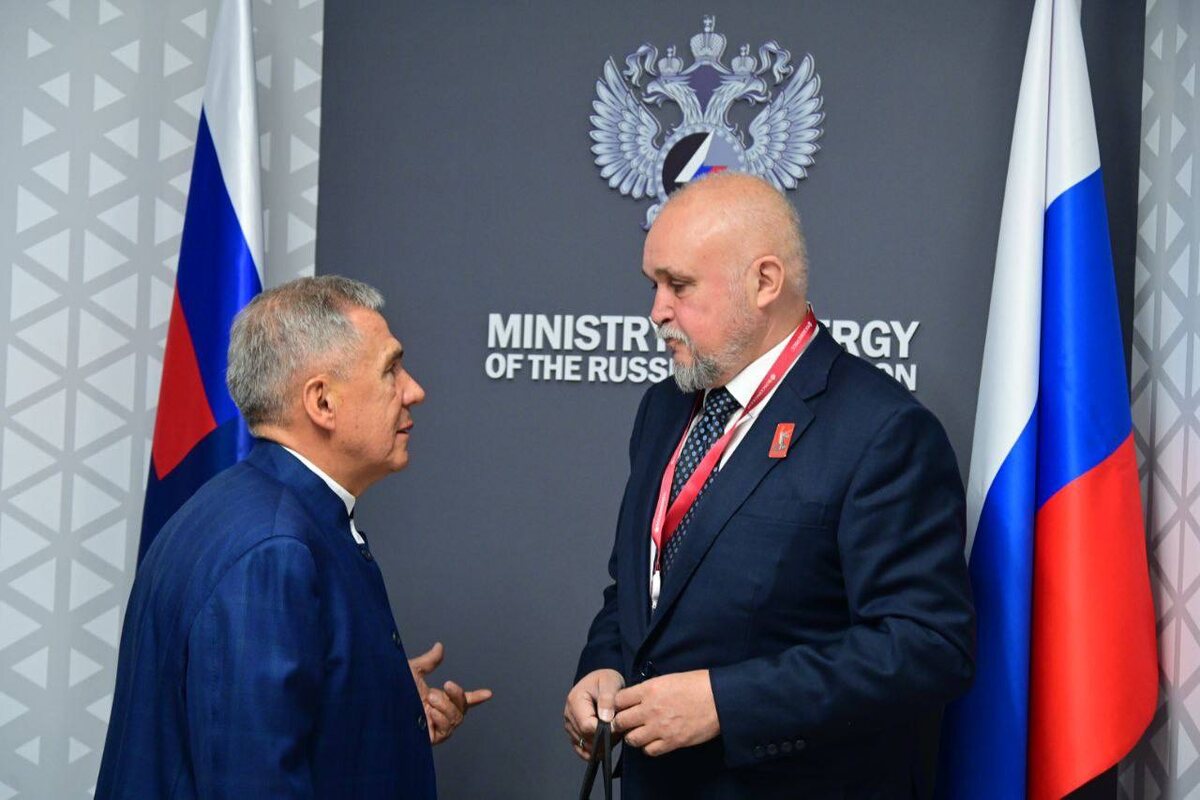 Рустам Минниханов и Сергей Цивилев фото: пресс-служба раиса РТ