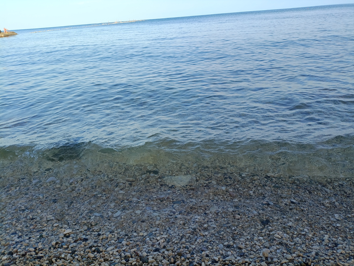 Вечернее море