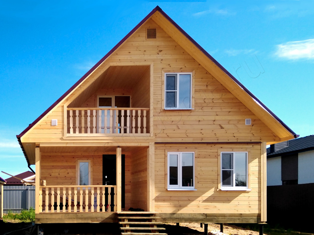 Дом-баня в Никульское