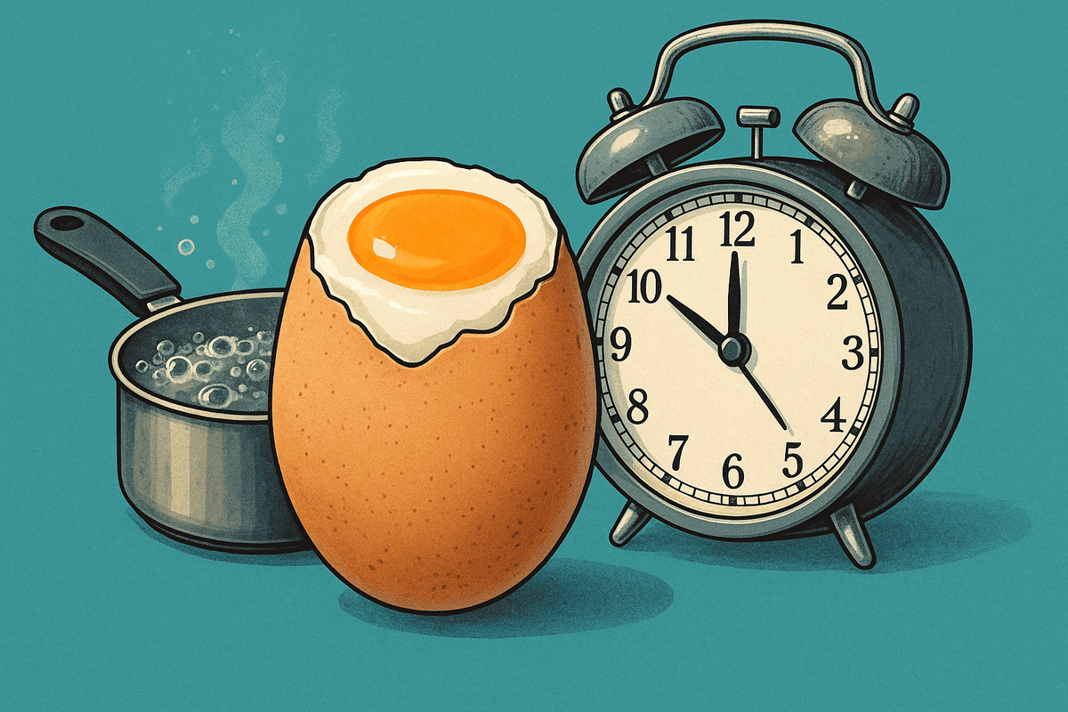    В статье рассматривается метод варки яиц с погружением в кипяток — метод профессиональных поваров.