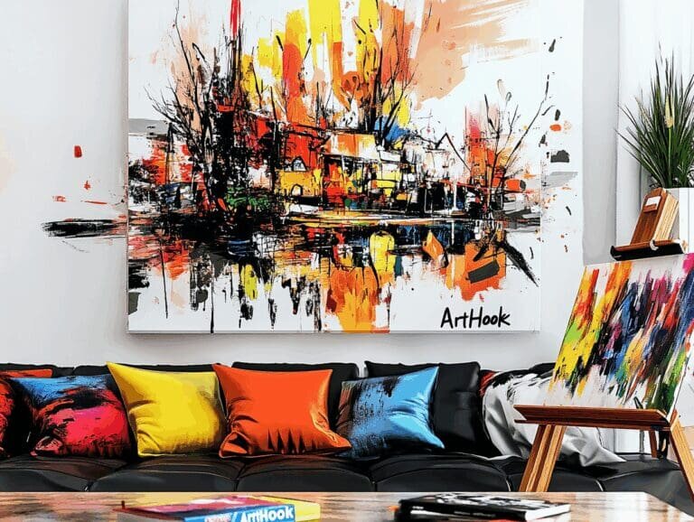    Картины в интерьере гостиной: как выбрать идеальное полотно для создания уюта и стиля вашего дома Art-Hook.Ru