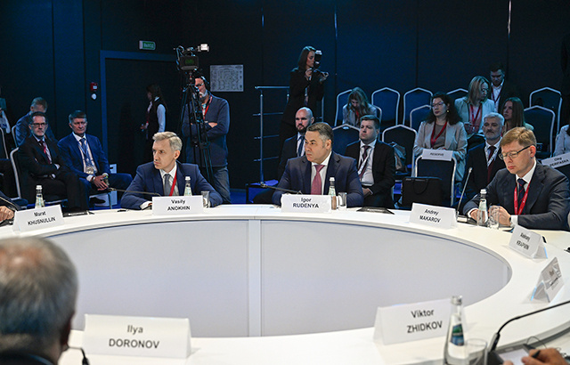 Губернатор Тверской области выступил на сессии Петербургского форума