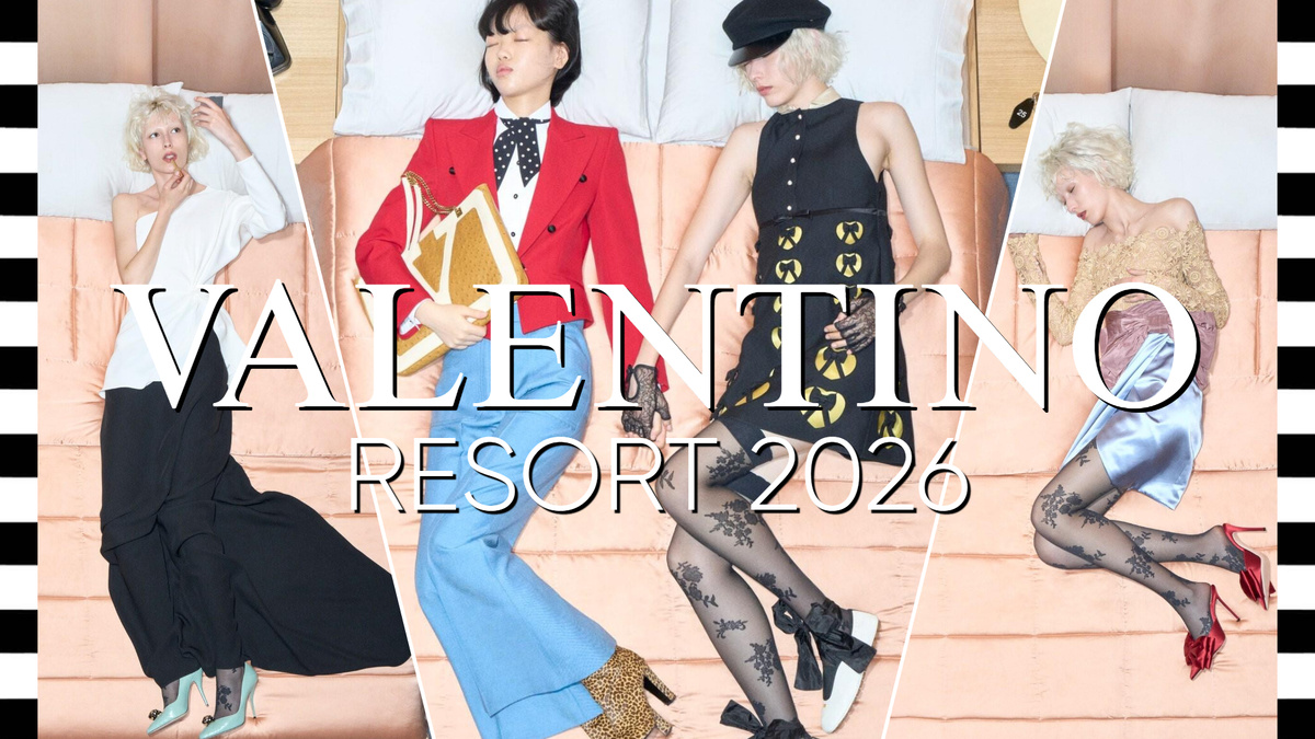 VALENTINO лукбук коллекции RESORT 2026