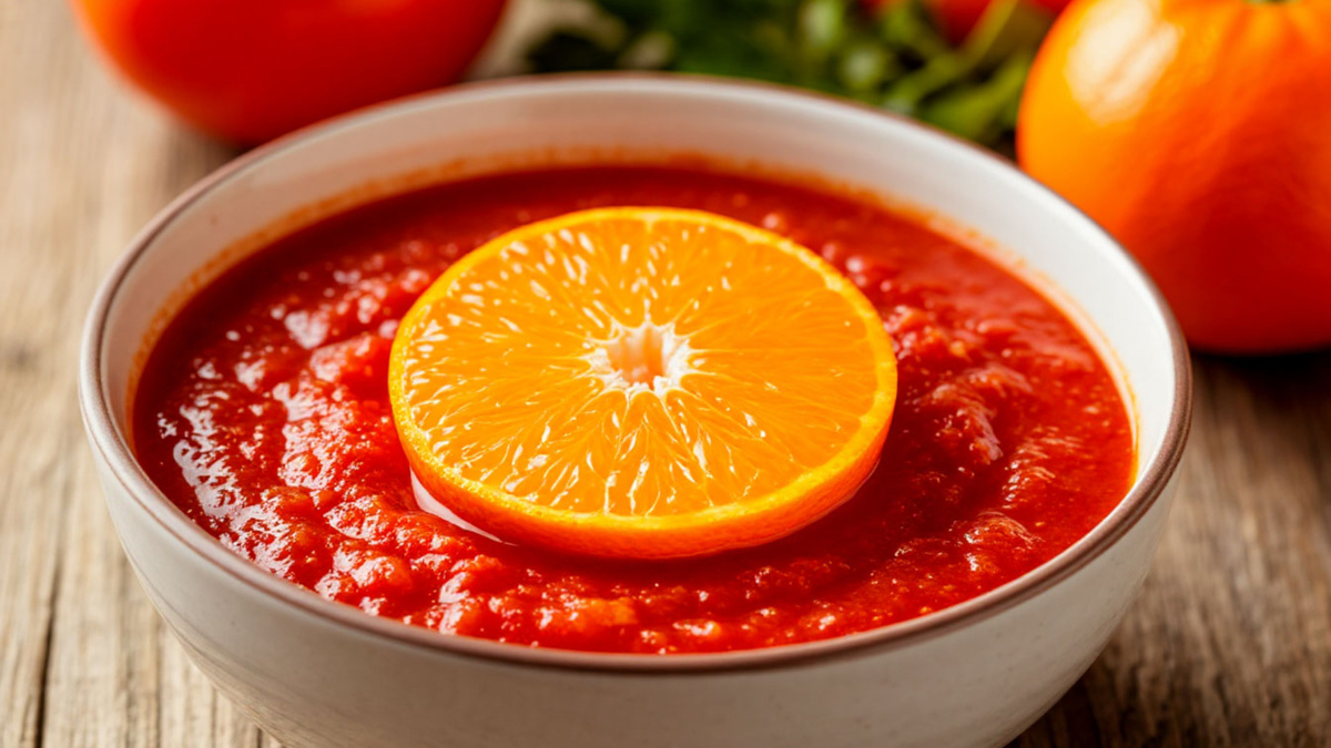 Что будет, если добавить апельсин в томатный соус