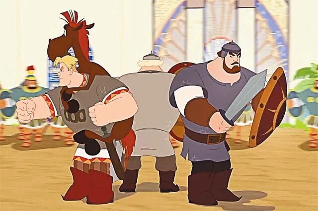    В каком порядке смотреть мультфильмы «Три богатыря»?