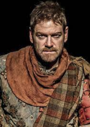 Кеннет Бранаг в роли Макбета. Очень аутентичен. Прижизненных портретов Макбета не сохранилось.