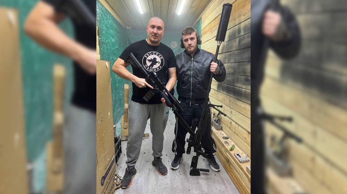    Рома Жиган и Александр Невский / Фото из личного архива Ромы Жигана