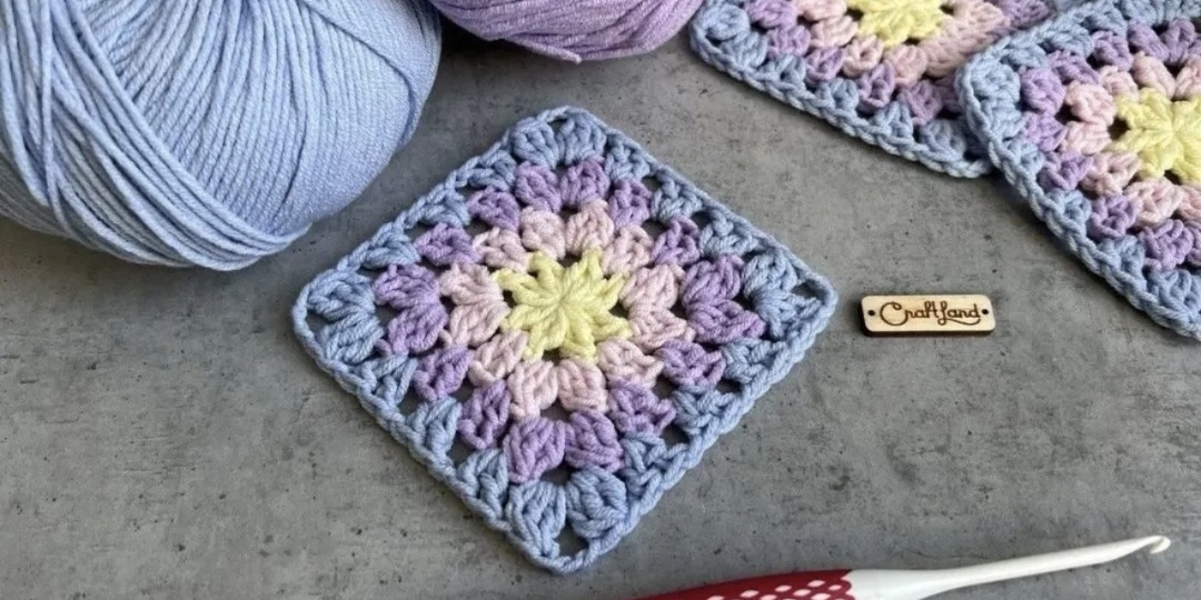 Описание вязания мотива.