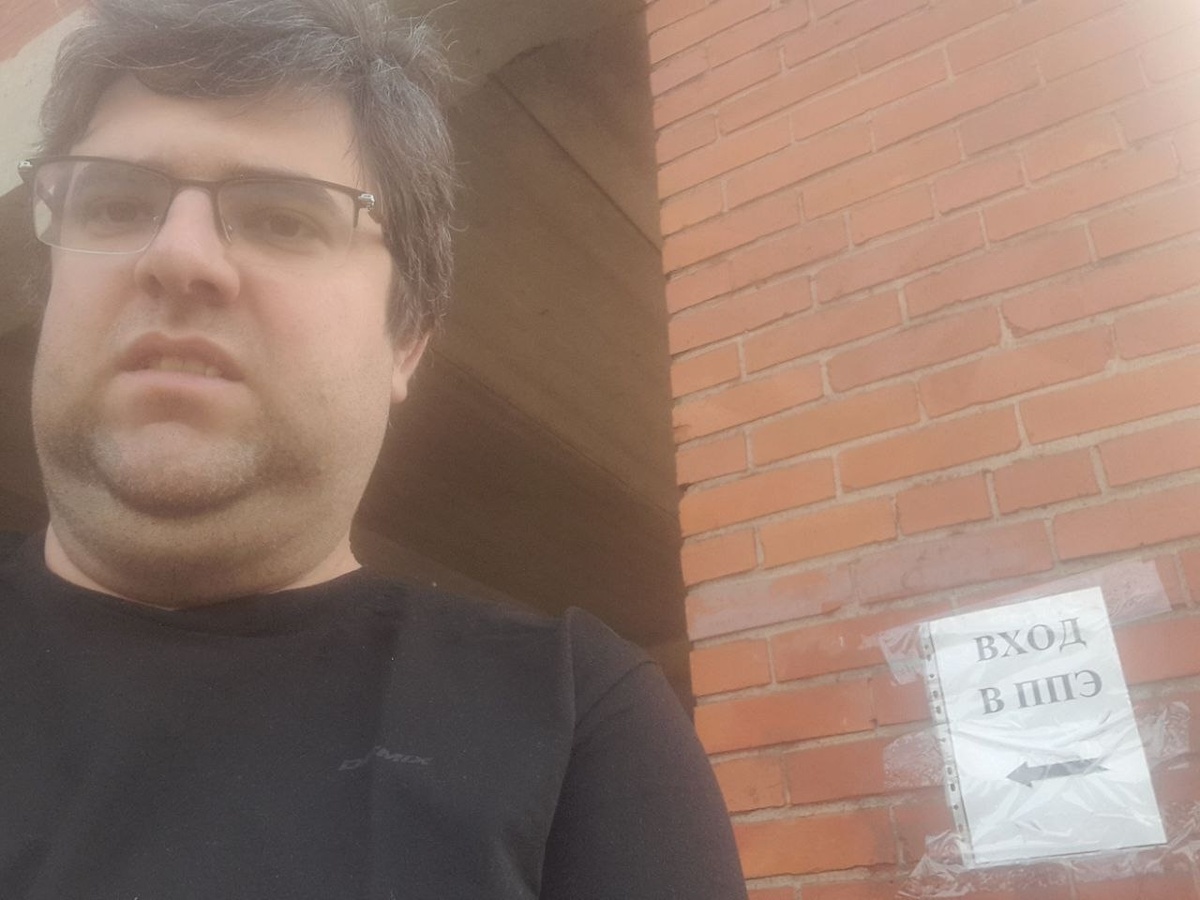 Автор перед сдачей ЕГЭ