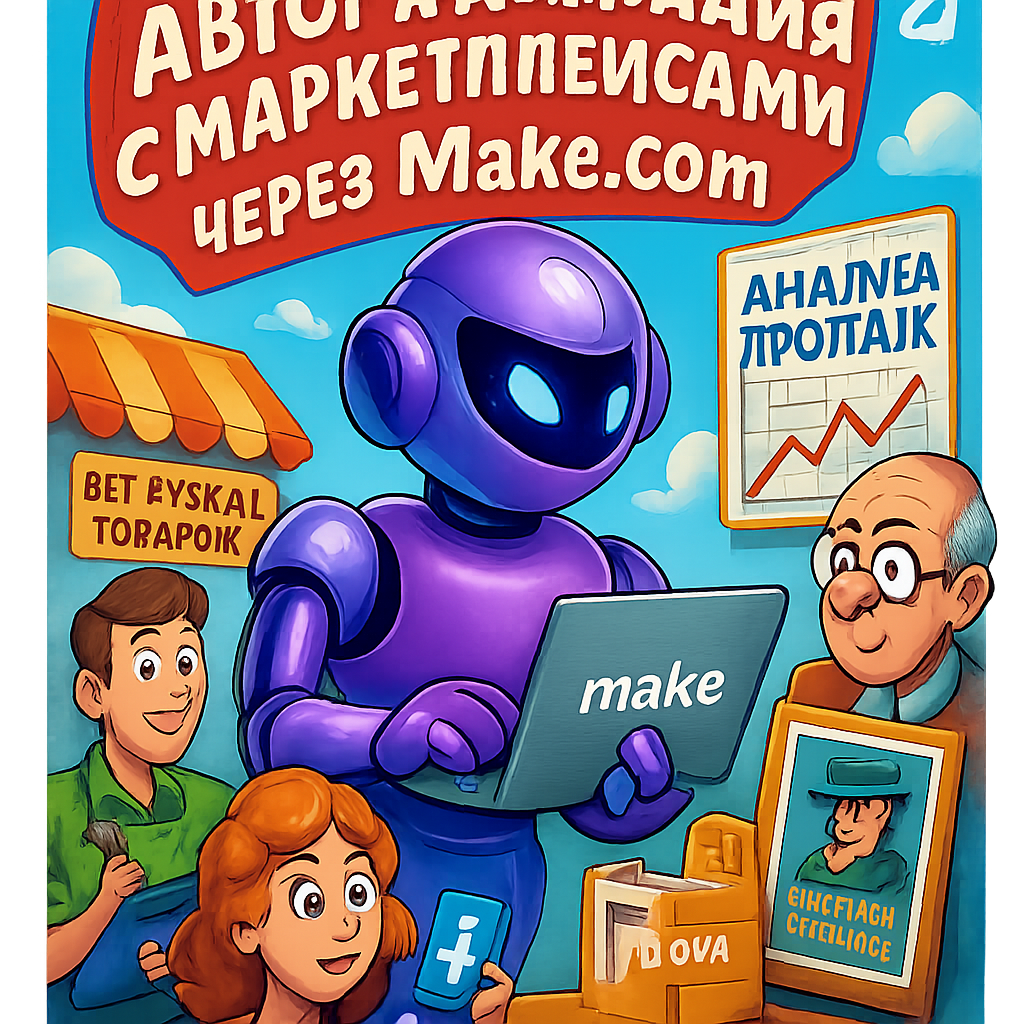    7 Уникальных Способов Автоматизировать Маркетплейсы через Make.com [2025] Дмитрий Попов | Comandos.ai