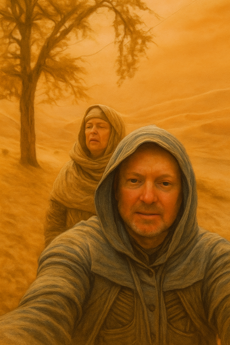 Заглавное фото, обработанное SORA Images в стиле "Дюны" Дэни Вильнева