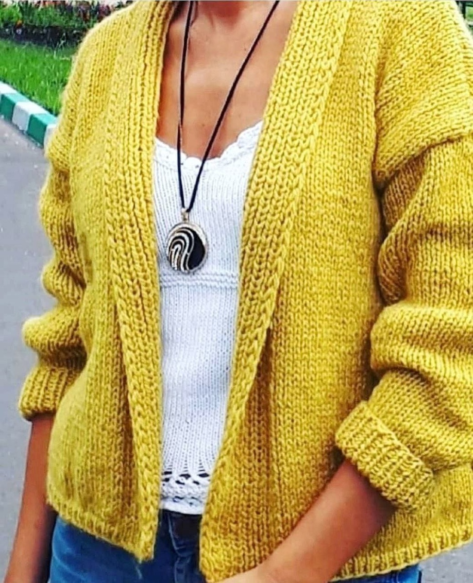 Жакет от Эльвиры Вафиной 