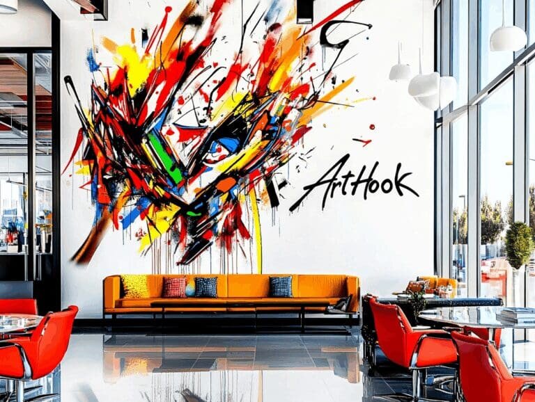    Художественная роспись в офисе: как преобразить пространство и сколько это стоит? Art-Hook.Ru