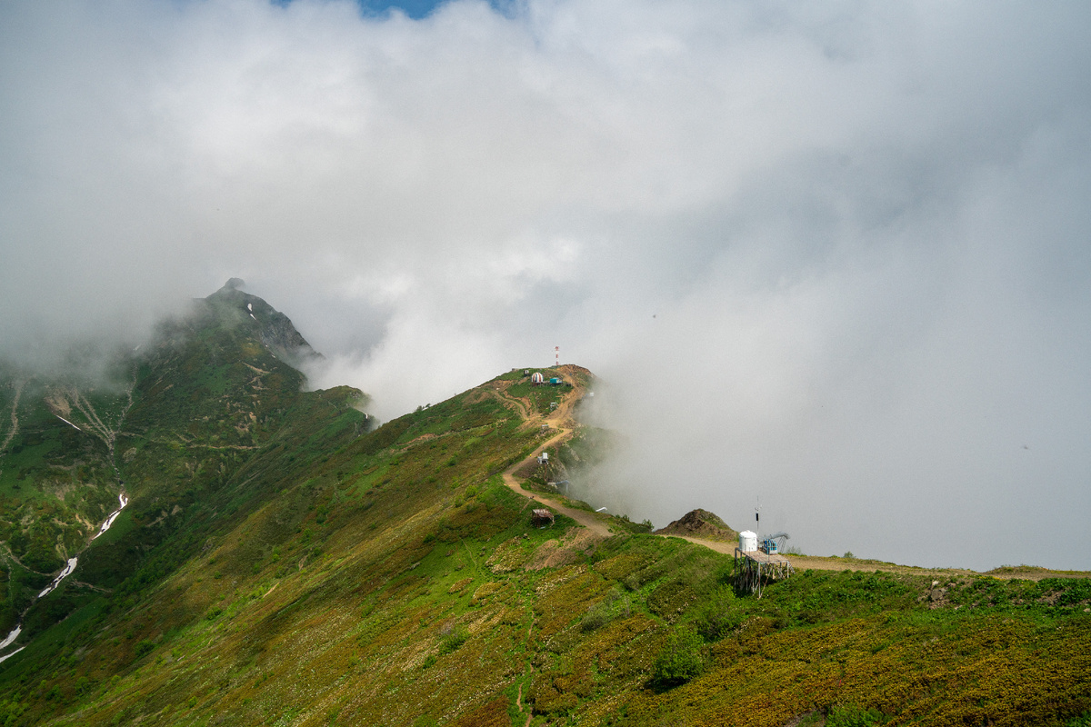 на хребте Айгба