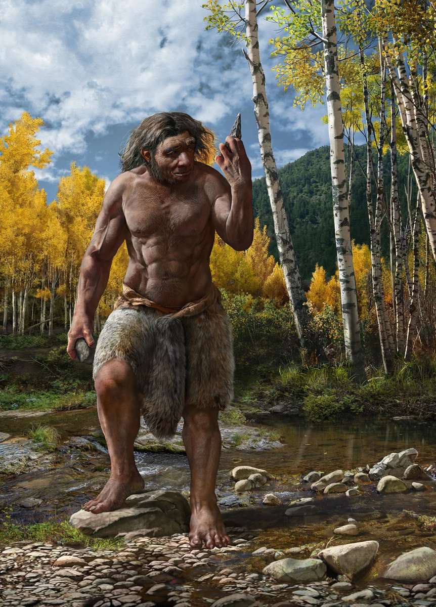 Художник изобразил, как мог выглядеть Человек-Дракон. Чжуан Чжао