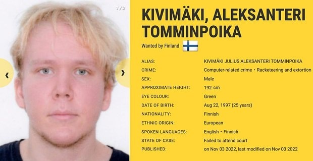 Кивимяки судили, штрафовали, конфисковали ноутбуки. Но ничего серьёзнее не делали, так как он был слишком юн. В розыск он попал после достижения совершеннолетия.