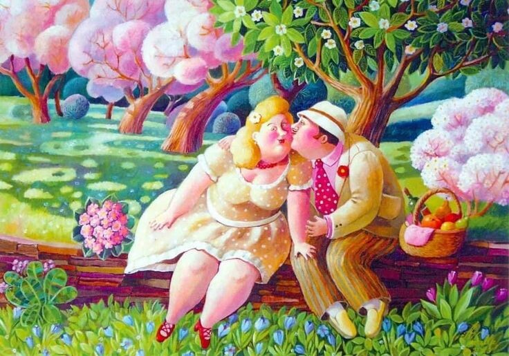 художник Анна Савельева Варелла - https://ru.pinterest.com/